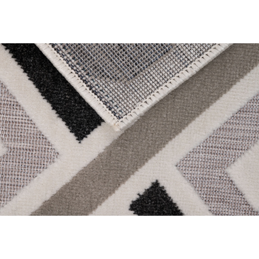 Koberec SHIFT 160x220 cm sivá/modrá