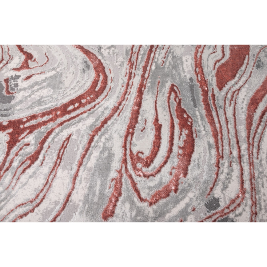 Koberec STONE 120x160 cm ružová/sivá