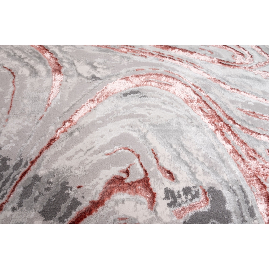 Koberec STONE 160x220 cm ružová/šedá