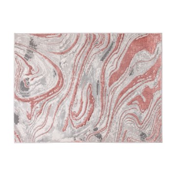 Koberec STONE 80x140 cm ružová/šedá