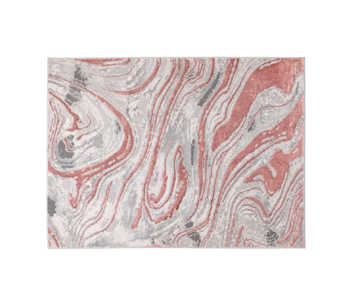 Multidecor Koberec STONE 80x140 cm ružová/šedá 509164