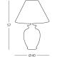 Kolarz 0014.74 - Stolná lampa GIARDINO 1x E27/100W/230V