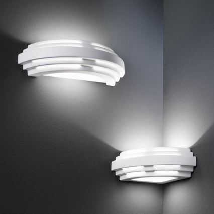 Kolarz 0290.61E - Nástenné svietidlo STIEGEL 1xG9/60W/230V biela