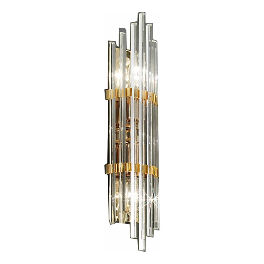 Kolarz 0342.62M.3 - Nástenné svietidlo ONTARIO 2xE14/40W/230V 41 cm 24K zlatý