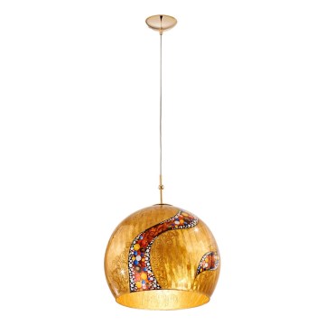 Kolarz 0392.31L.3.Ki.Au - Luster na lanku LUNA 1xE27/60W/230V 24K zlatý