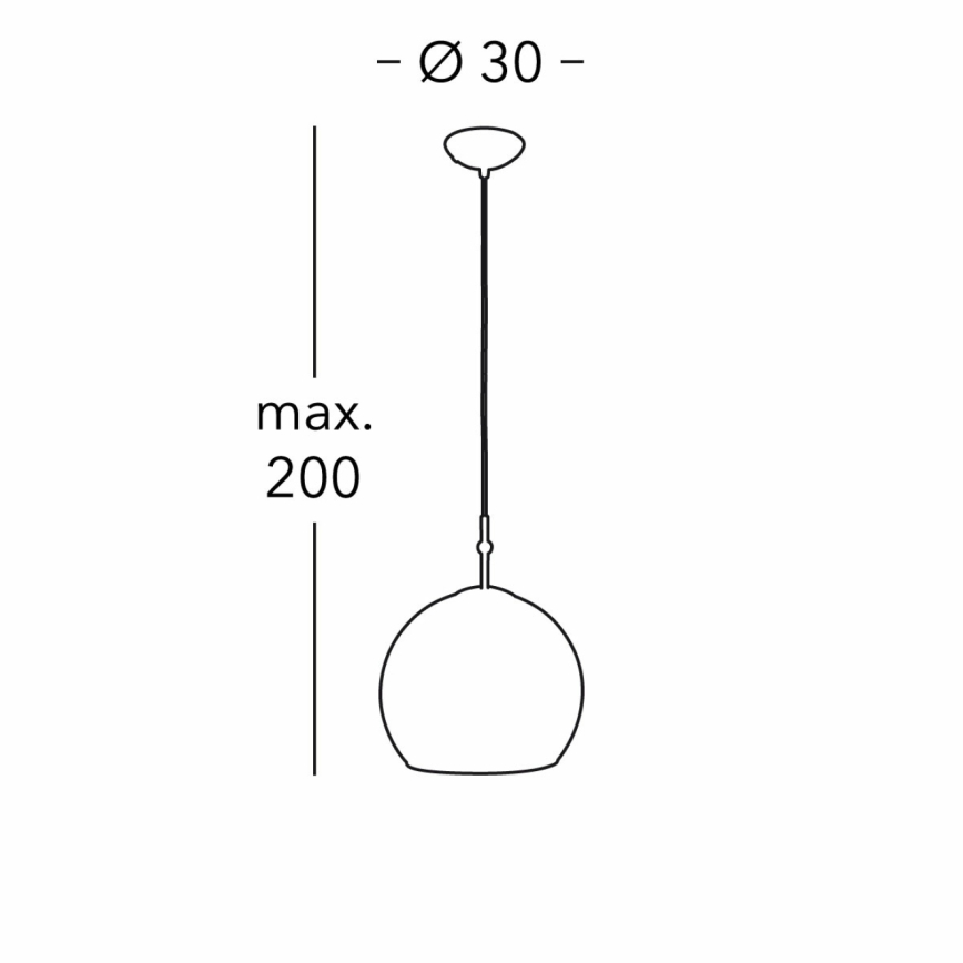 Kolarz 0392.31M.3.Ki.Au - Luster na lanku LUNA 1xE27/60W/230V 24K zlatý