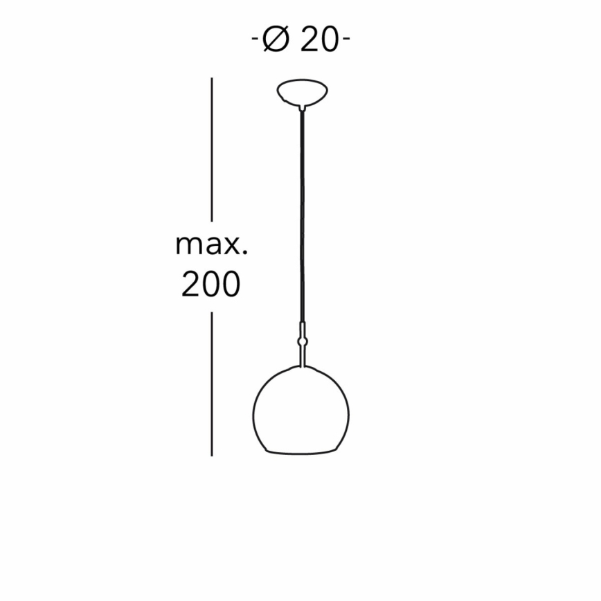 Kolarz 0392.31S.3.Ki.Au - Luster na lanku LUNA 1xE27/60W/230V 24K zlatý