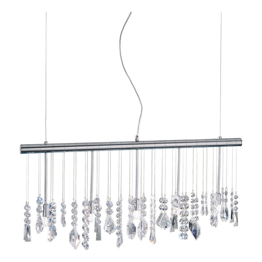 Kolarz 104.85.5 - Krištáľový luster na lanku STRETTA 5xG9/40W/230V lesklý chróm