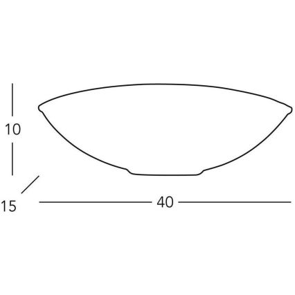 Kolarz 588.65 - Nástenné svietidlo BISQUITT 1x E27/75W/230V