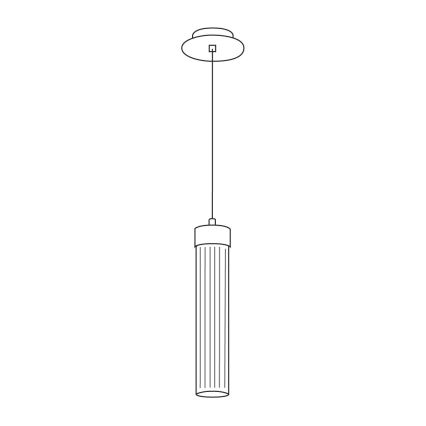 Kolarz 6009.30130 - Luster na lanku RAGGIO 1xE14/25W/230V 24K zlato