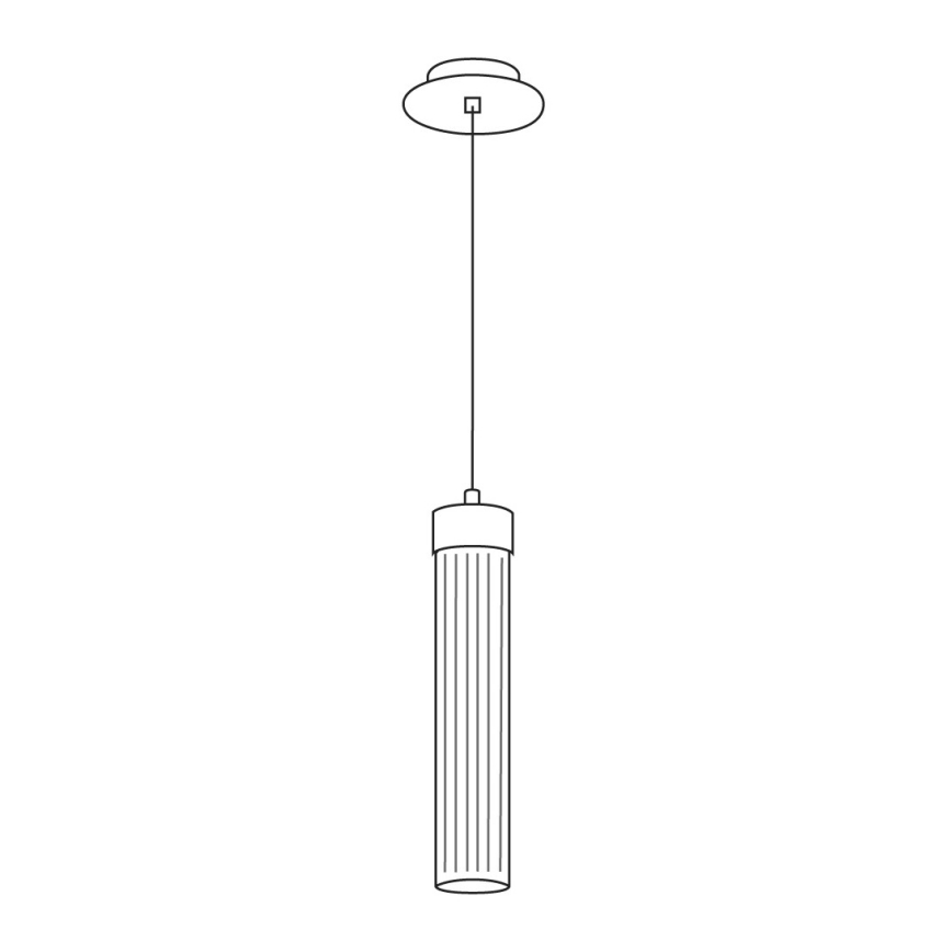Kolarz 6009.30150 - Luster na lanku RAGGIO 1xE14/25W/230V striebro