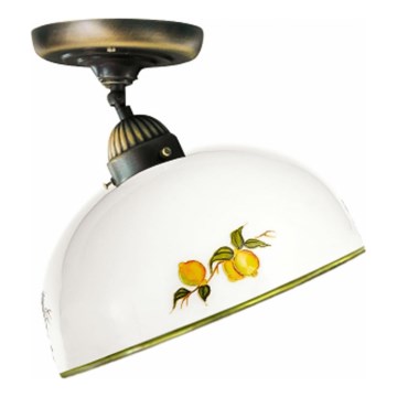 Kolarz 731.10.129 - Prisadený luster NONNA 1xE27/75W/230V pr. 30 cm citróny