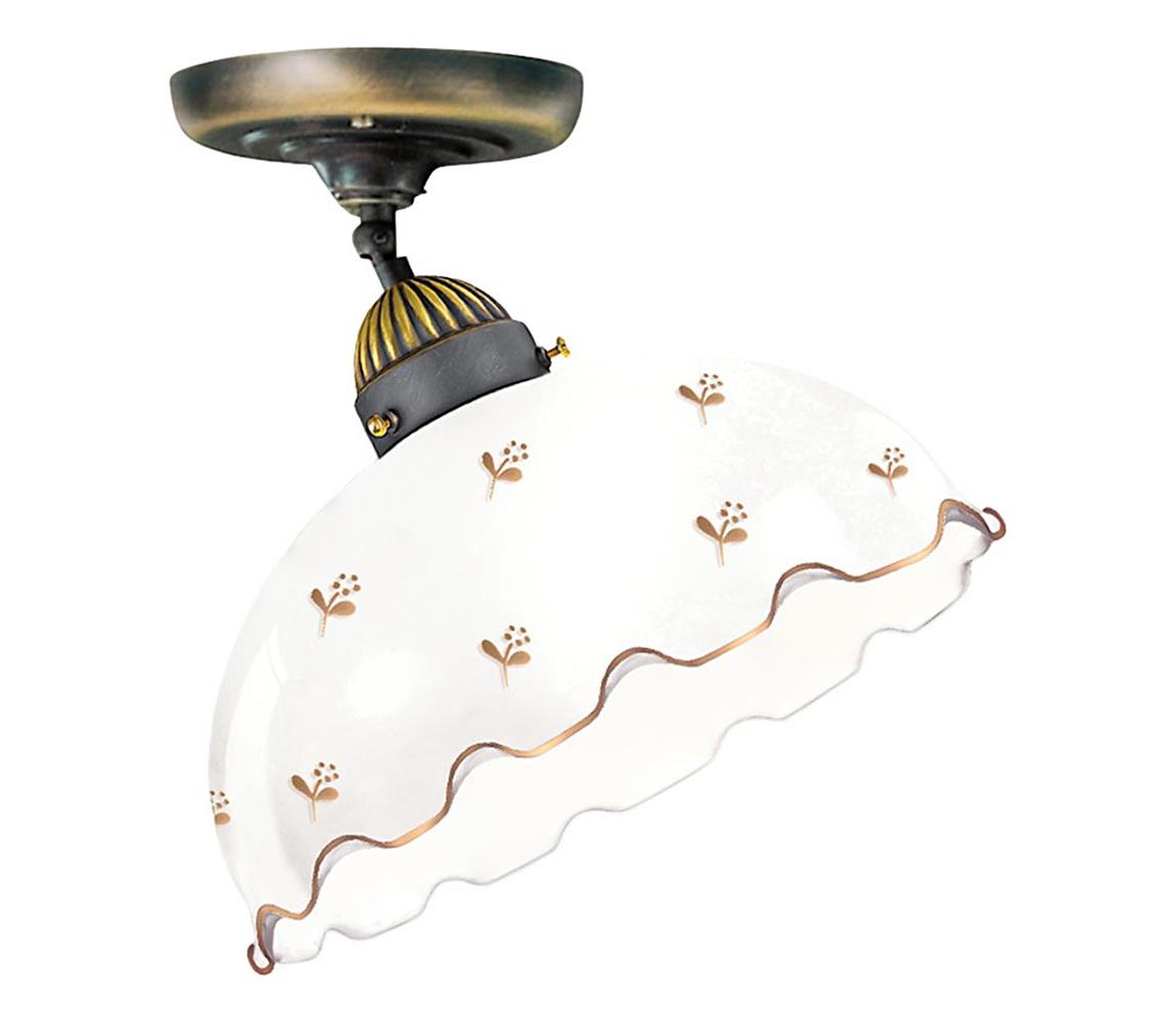 Kolarz 731.10.161-Prisadený luster NONNA 1xE27/75W/230V, priemer 30 cm, kvetinový dizajn, ružové zlato 731.10.161