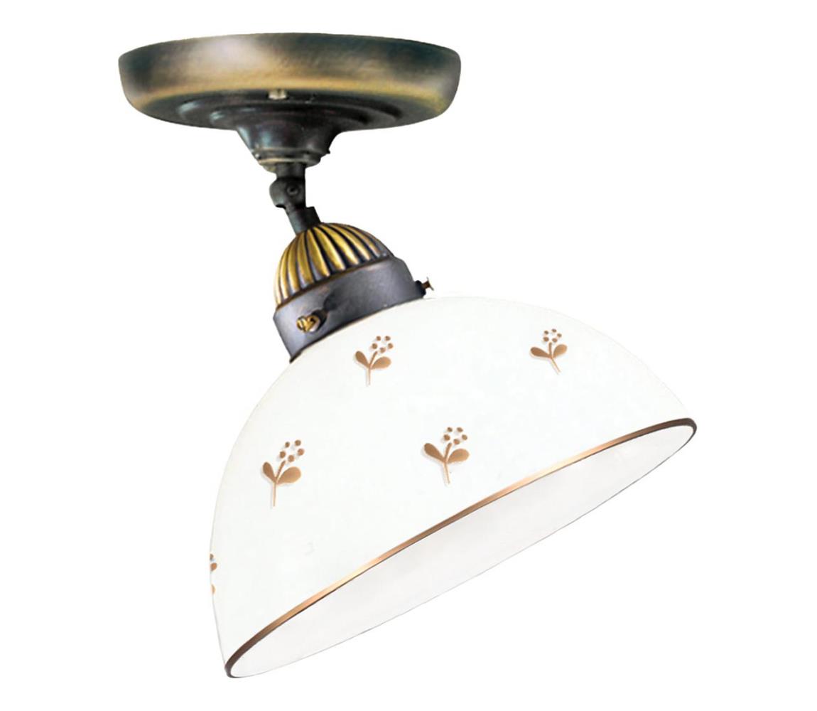 Kolarz 731.10.170 - Prisadený luster NONNA 1xE27/75W/230V, priemer 20 cm, kvetinový, ružové zlato 731.10.170