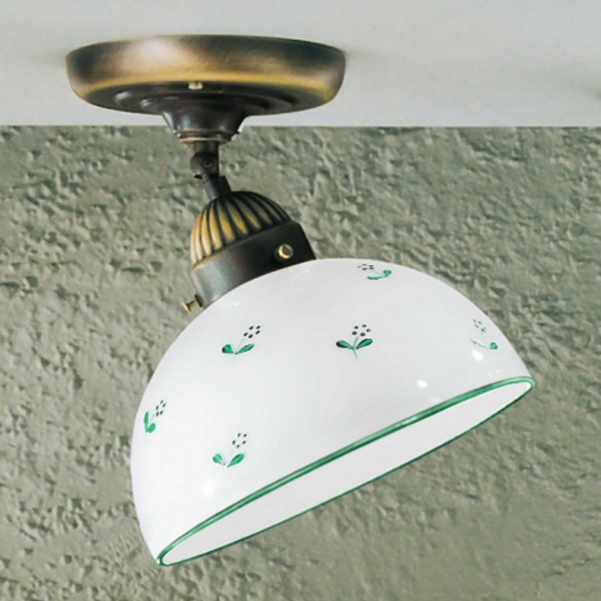 Kolarz 731.10.20 - Prisadený luster NONNA 1xE27/75W/230V pr. 20 cm zelená