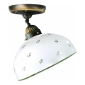 Kolarz 731.10.27 - Prisadený luster NONNA 1xE27/75W/230V pr. 30 cm zelená