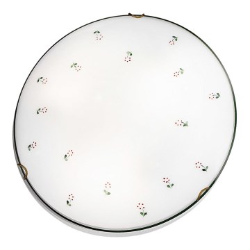 Kolarz 731.12.4.70 - Stropné svietidlo NONNA 2xE27/60W/230V pr. 40 cm zelená
