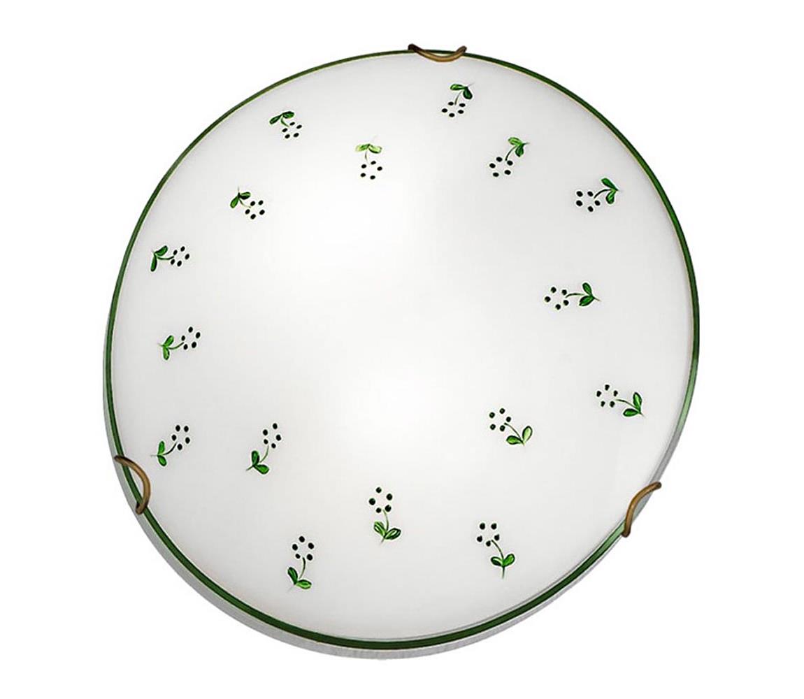 Kolarz Kolarz 731.13.4.21 - Stropné svietidlo NONNA 3xE27/60W/230V pr. 50 cm zelená