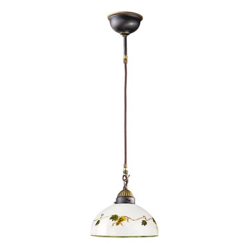 Kolarz 731.30.137 - Luster na lanku NONNA 1xE27/75W/230V pr. 30 cm víno
