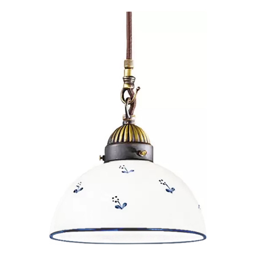 Kolarz 731.30.16 - Luster na lanku NONNA 1xE27/75W/230V pr. 20 cm modrá