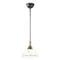 Kolarz 731.30.20 - Luster na lanku NONNA 1xE27/75W/230V pr. 20 cm zelená