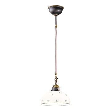 Kolarz 731.30.20 - Luster na lanku NONNA 1xE27/75W/230V pr. 20 cm zelená
