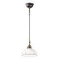 Kolarz 731.30.27 - Luster na lanku NONNA 1xE27/75W/230V pr. 30 cm zelená