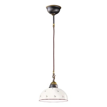 Kolarz 731.30.68 - Luster na lanku NONNA 1xE27/75W/230V pr. 30 cm červená