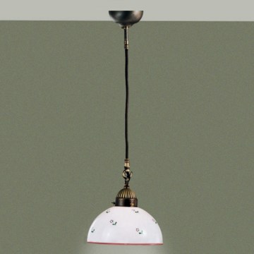 Kolarz 731.30.69 - Luster na lanku NONNA 1xE27/75W/230V pr. 20 cm červená