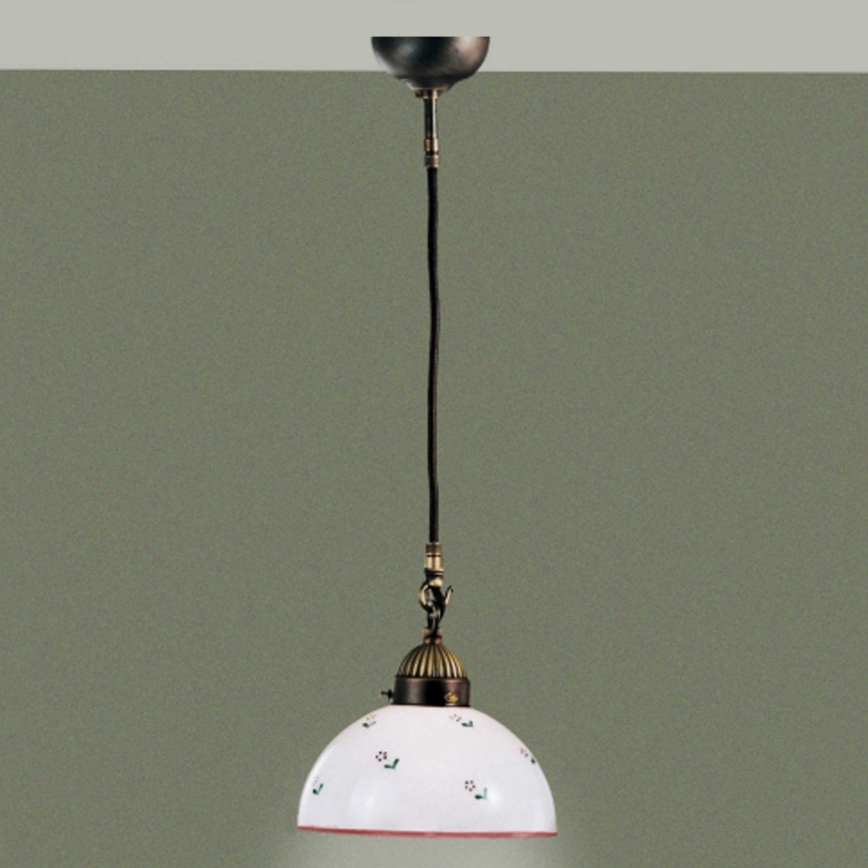 Kolarz 731.30.69 - Luster na lanku NONNA 1xE27/75W/230V pr. 20 cm červená