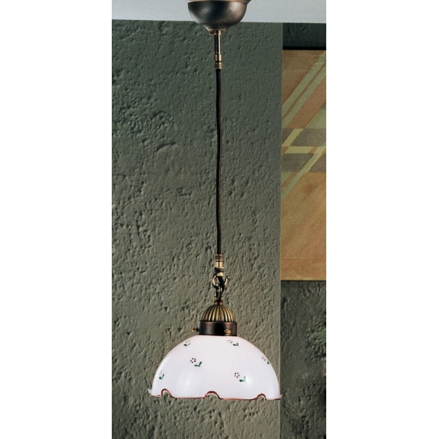 Kolarz 731.30.70 - Luster na lanku NONNA 1xE27/75W/230V červená