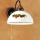 Kolarz 731.61.121 - Nástenná lampa NONNA 1xE27/75W/230V víno/jahody
