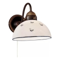 Kolarz 731.61.16 - Nástenná lampa NONNA 1xE27/75W/230V modrá