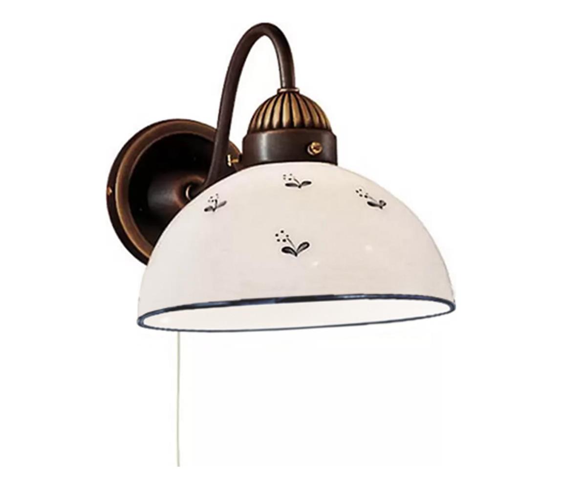 Kolarz Kolarz 731.61.16 - Nástenná lampa NONNA 1xE27/75W/230V modrá