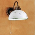 Kolarz 731.61.20 - Nástenná lampa NONNA 1xE27/75W/230V zelená