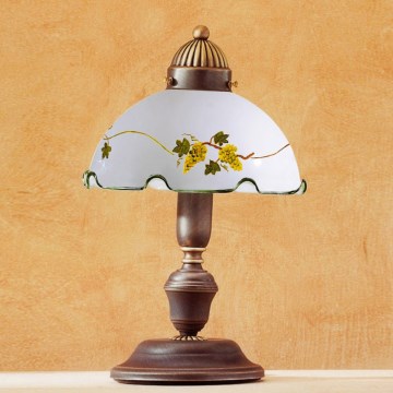 Kolarz 731.73.110 - Stolová lampa NONNA 1xE14/60W/230V vínová