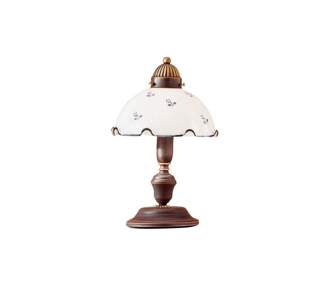 Kolarz 731.73.17 - Stolná lampa NONNA 1xE27/75W/230V modrá 731.73.17