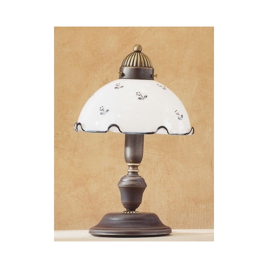 Kolarz 731.73.17 - Stolná lampa NONNA 1xE27/75W/230V modrá