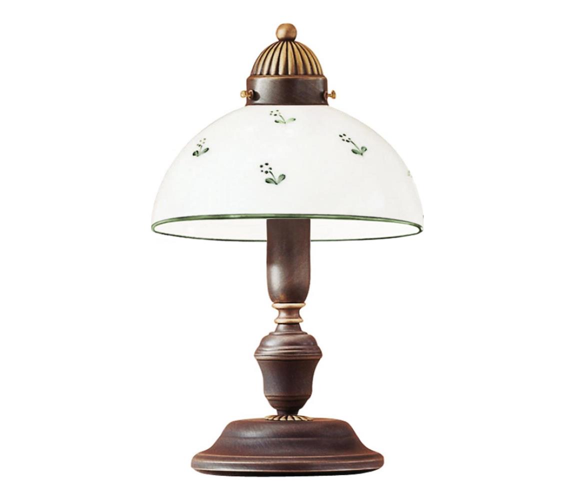 Kolarz 731.73.20 - Stolná lampa NONNA 1xE27/75W/230V zelená 731.73.20