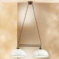Kolarz 731.82.27 - Luster na lanku NONNA 2xE27/75W/230V zelená