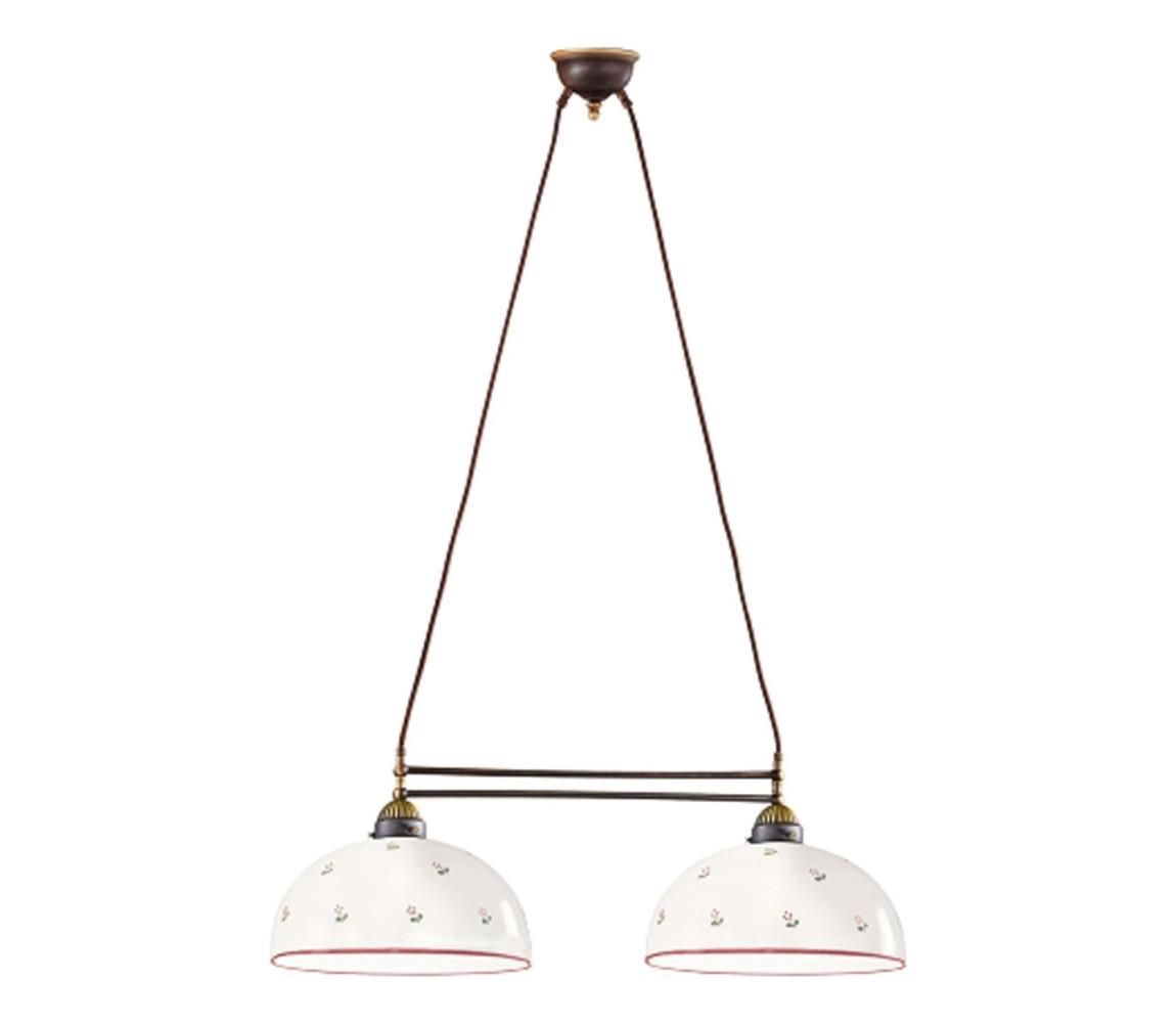 Kolarz Kolarz 731.82.68 - Luster na lanku NONNA 2xE27/75W/230V červená