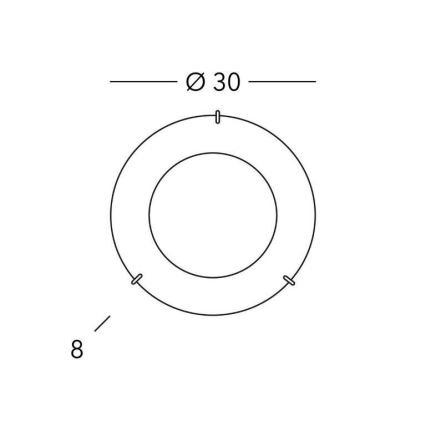 Kolarz A1306.11.4. - Stropné svietidlo MOON 1xE27/60W/230V