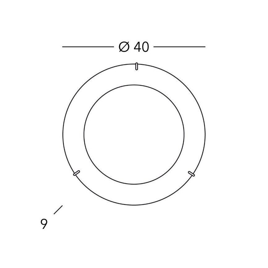 Kolarz A1306.12.4 - Stropné svietidlo MOON 2xE27/60W/230V