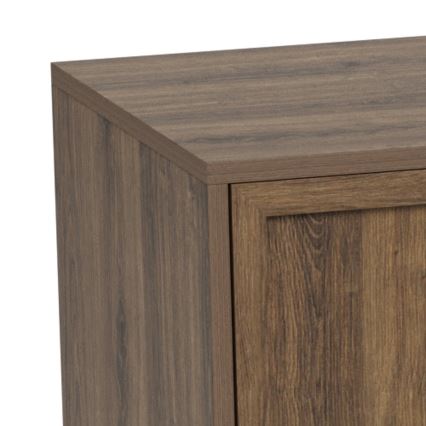Komoda ALIN 158x40 cm hnedá
