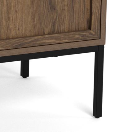 Komoda ALIN 158x40 cm hnedá