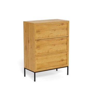 Komoda ALIN 80x40 cm svetlohnedá