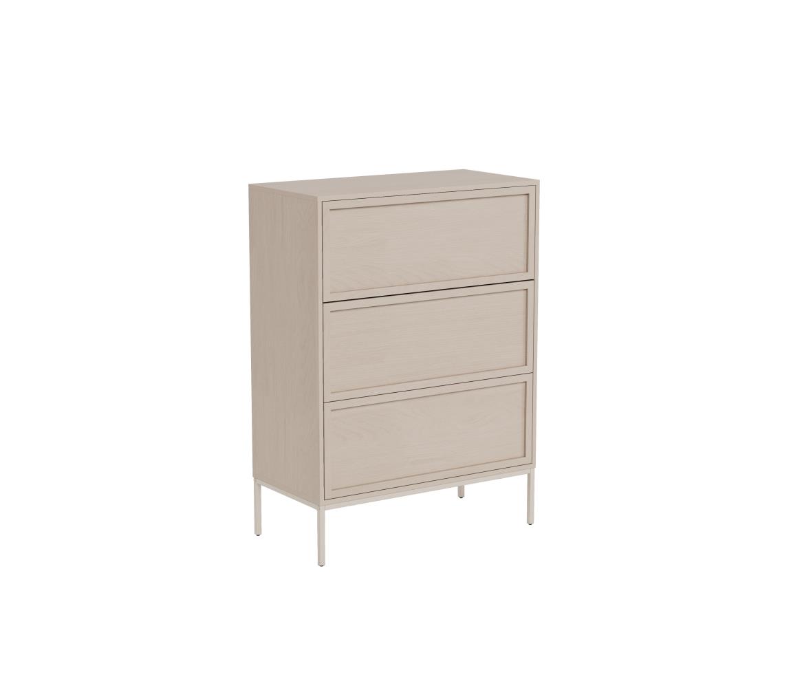 Komoda ALIN 80x40 cm taupe 0000110999