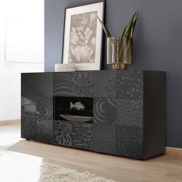 Komoda ARIA antracit