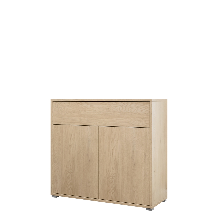 Komoda GESITA 100x93 cm, dub Cremona