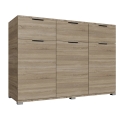 Komoda HOPE 120x78x35 cm dub sonoma